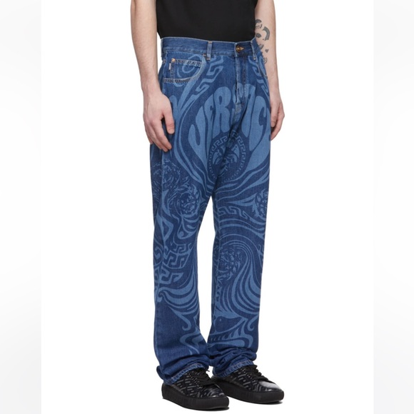 Versace Music Navy Jeans - Picture 3 of 4
